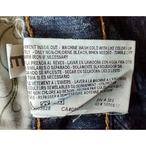 GRANE Jeans Stretch Distressed Boot Cut Mid Rise - Picture 6 of 6